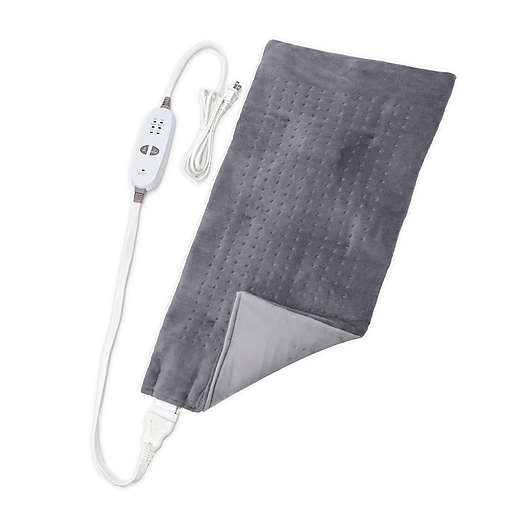 undefined | Calming Heat™ 12-Setting Weighted Heating Pad | Bed Bath & Beyond
