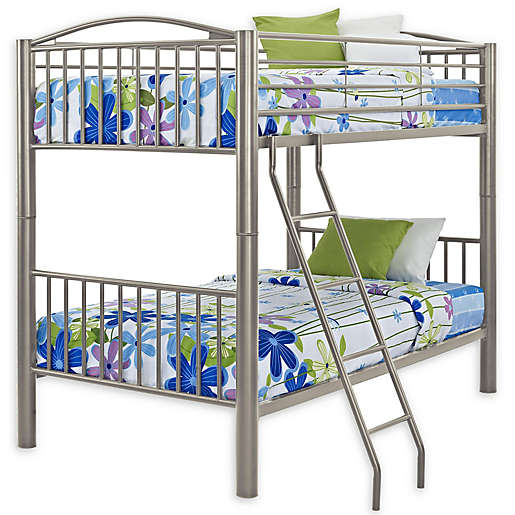 Powell Carlyle Bunk Bed In Pewter, Powell Bunk Bed Assembly Instructions