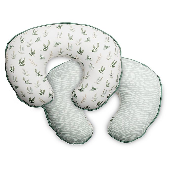 Boppy® Organic Cotton Nursing Pillow Cover in Green Little Leaves