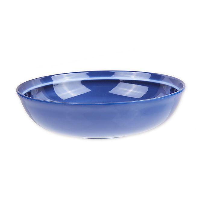 Bee & Willow™ Glazed Melamine Serving Bowl in Blue