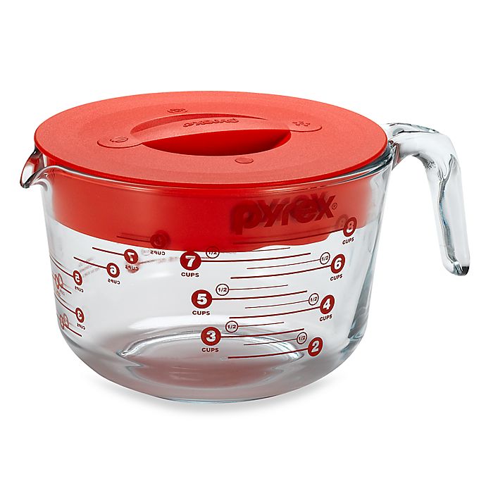 Pyrex® 8-Cup Measuring Cup with Lid