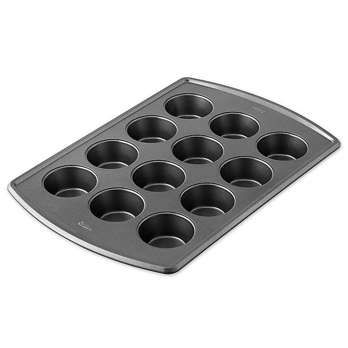 Lot Of 2-6 Cup Muffin Cooking Pan Steel Bakeware Baking Muffins & Cupcakes 