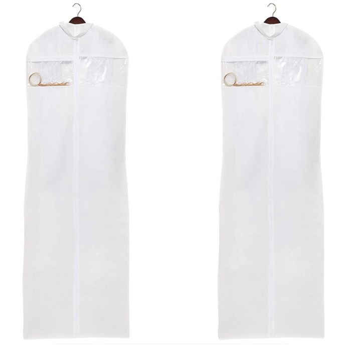 wedding dress garment bag near me