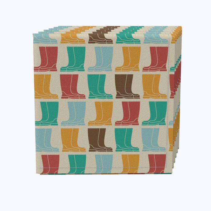 Fabric Textile Products, Inc. Napkin Set of 4, 100 Cotton, 20x20