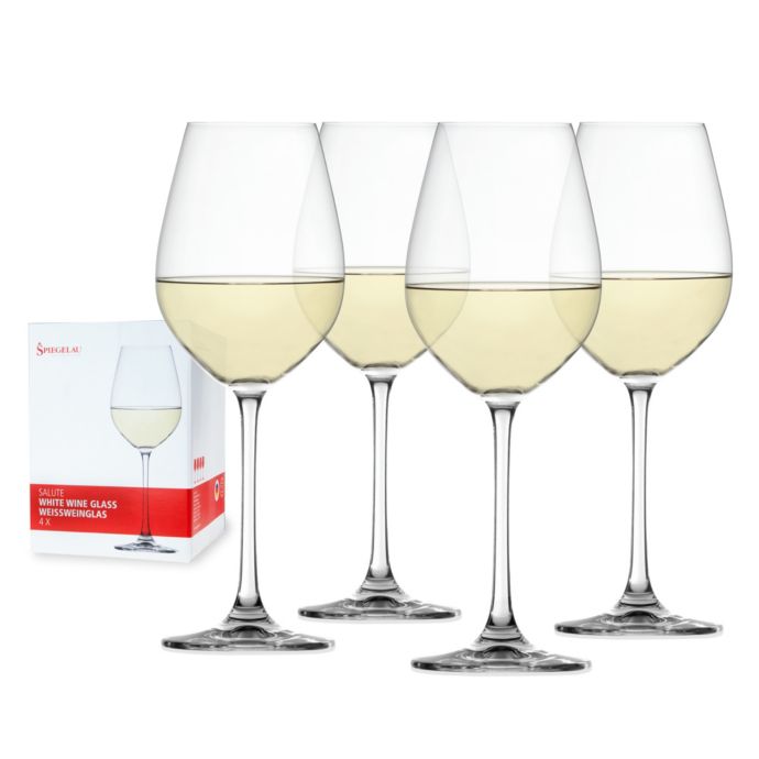 Spiegelau Salute 16.4 oz White Wine glass (set of 4) Bed Bath & Beyond