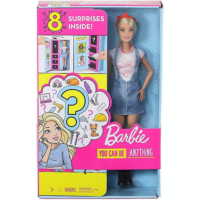 Barbie Doll w/ 2 Career Looks That Feature 8 Clothing and Accessory Surprises to Discover