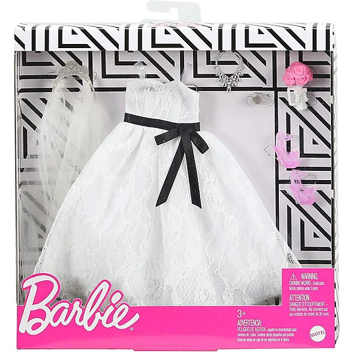 Barbie Fashion Pack  Bridal Outfit Doll with Wedding Dress & Accessories
