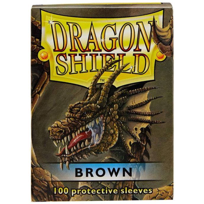 Dragon Shield Brown 100 Standard Size Card Sleeves | Bed Bath & Beyond