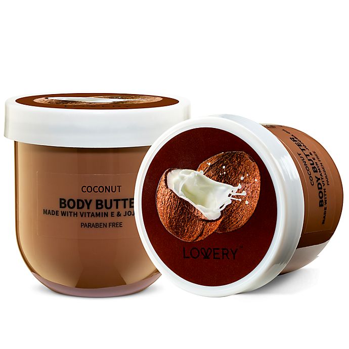 Lovery Coconut Body Butter - Ultra Hydrating Shea Butter Body Cream