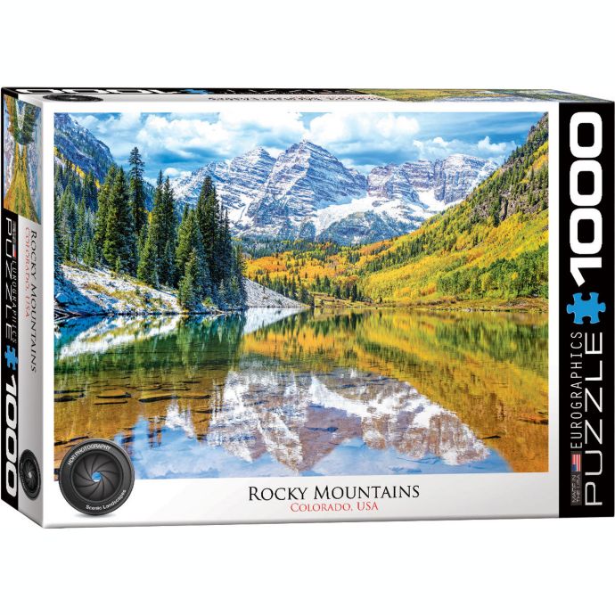 Eurographics 1000 pc Puzzle (Rocky Mountains) Bed Bath & Beyond