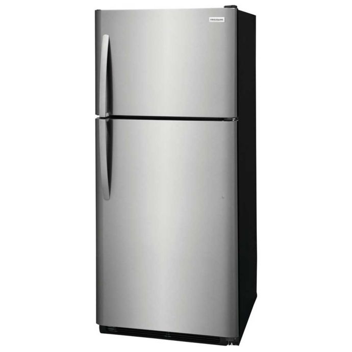 Frigidaire 20.5 Cu. Ft. Stainless Top Freezer Refrigerator Bed Bath