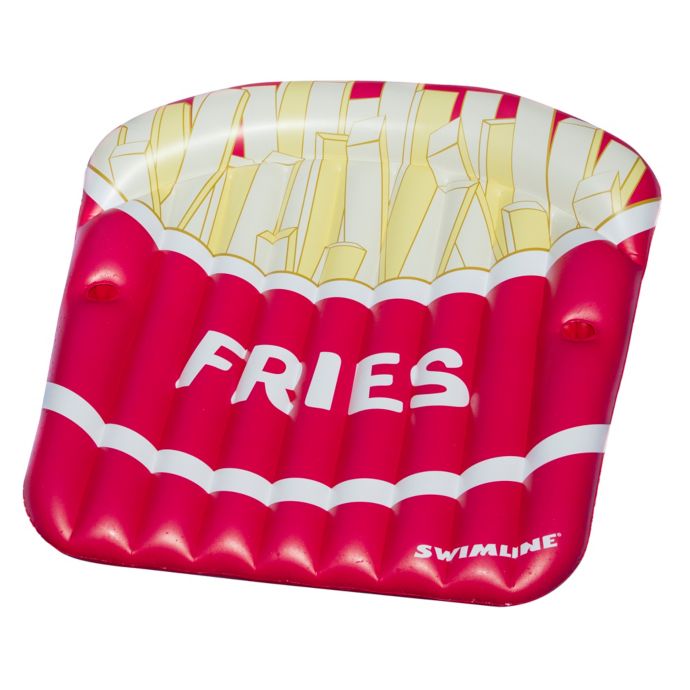 french fries pool float