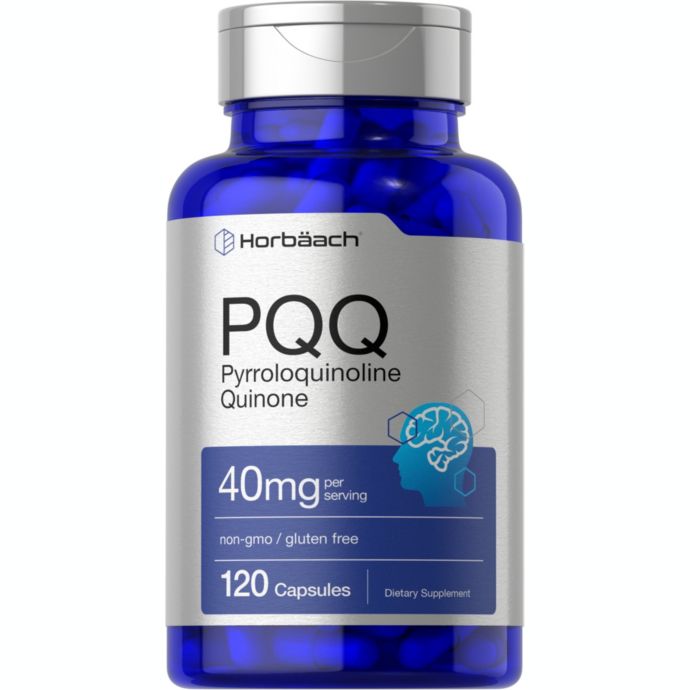Horbaach PQQ Supplement 40mg (Pyrroloquinoline Quinone) 120 Capsules