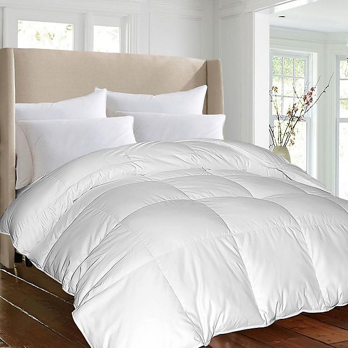Comfort Down Alternative Comforter & Duvet Set 1000 TC Navy Blue Solid US Sizes 