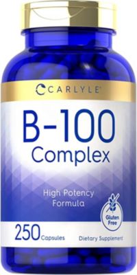 Carlyle Vitamin B-100 Complex 250 Capsules | Bed Bath & Beyond