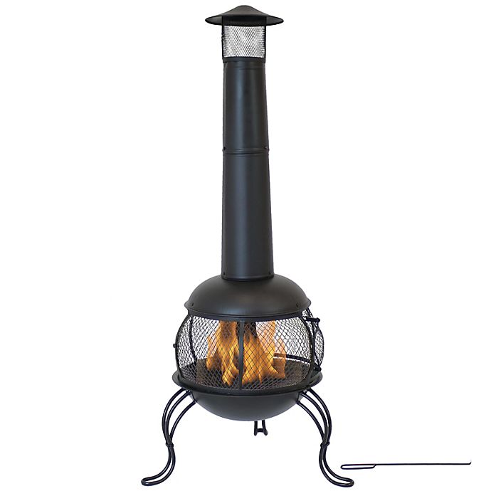 Chiminea Wood Burning Fire Pit Steel, Which Is Better A Fire Pit Or Chiminea