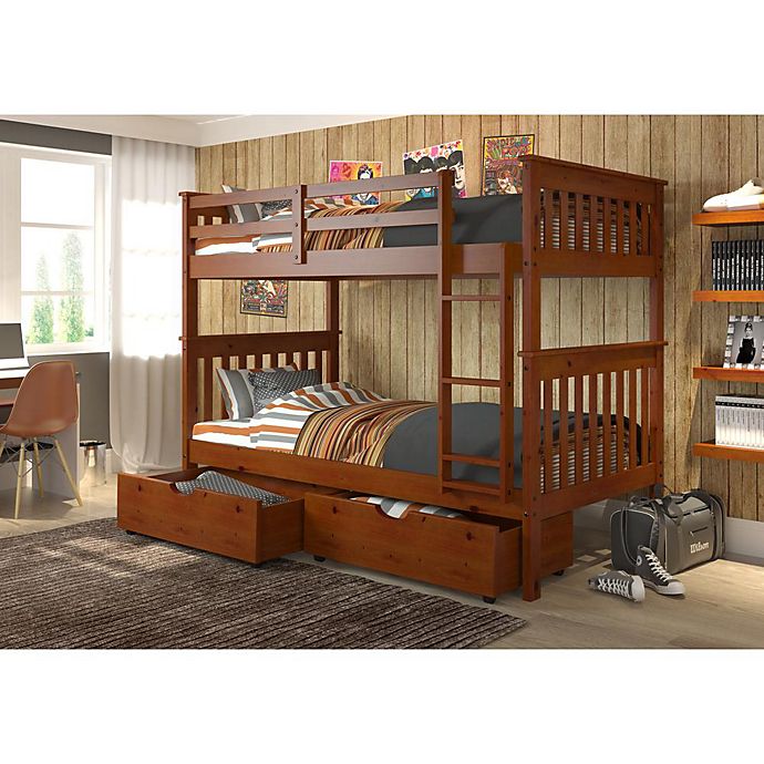 Twin Mission Bunk Bed, Bunk Bed Caddy Bath And Beyond