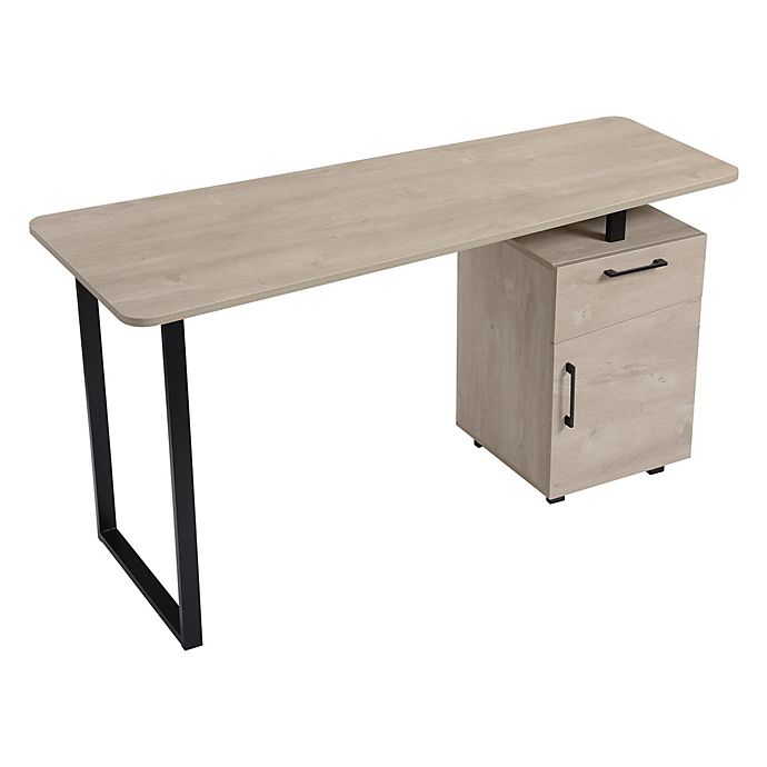 Computer Table Laptop Furniture Wood Office Home Metal PC ACB# 