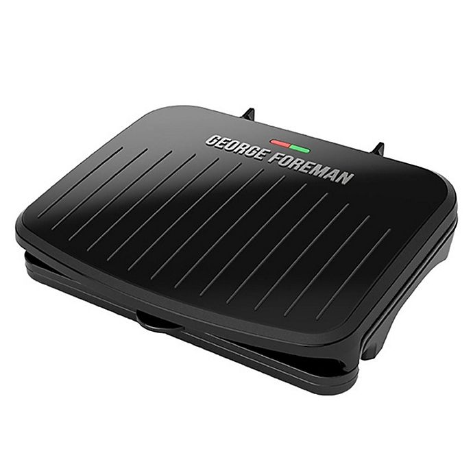 George Foreman 4-Serving Copper Color Removable Plate Grill Electric Indoor Gri 