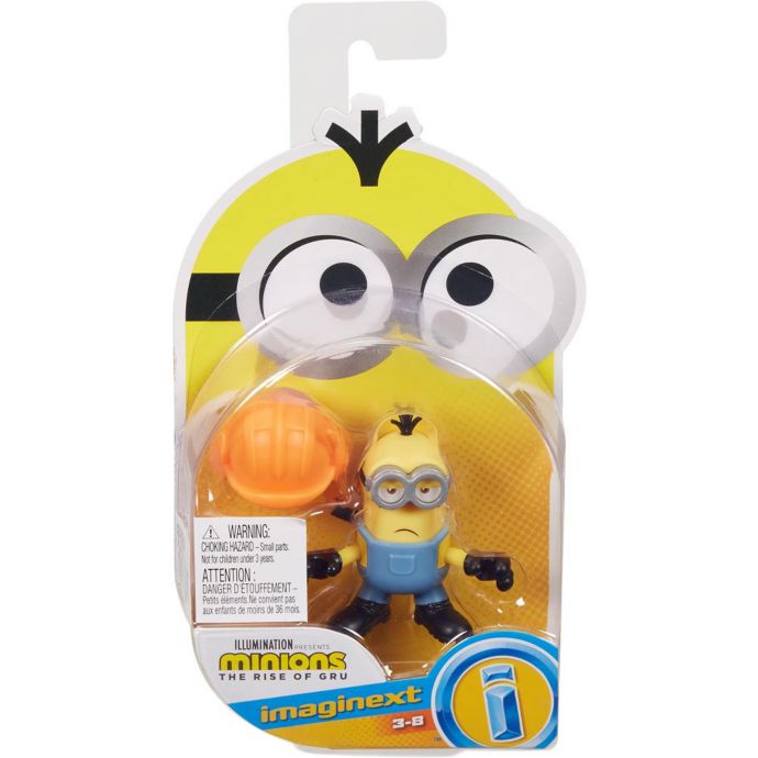 Fisher Price Despicable Me Minions Rise Of Gru Imaginext Kevin With Hard Hat Mini Figure Bed Bath Beyond