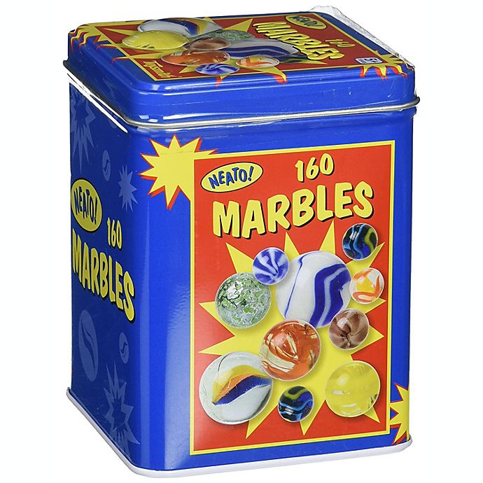 Toysmith Marbles in a Tin Box 