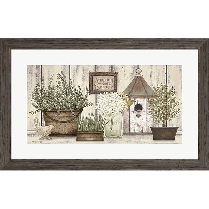 Art Print Framed or Plaque by Linda Spivey Country Bath LS1152 