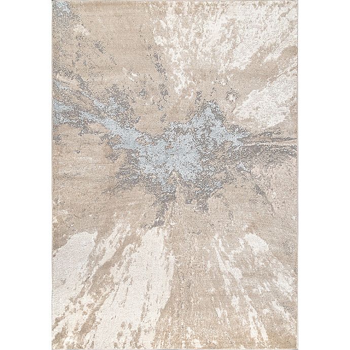 nuLOOM Contemporary Abstract Cyn Contemporary - Beige 2' x 3'