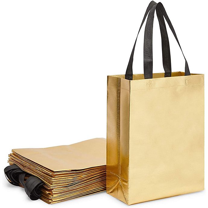 8 X Shopping Bag Tropical Reusable Grocery Tote Carry Portable Handbag Non Woven 