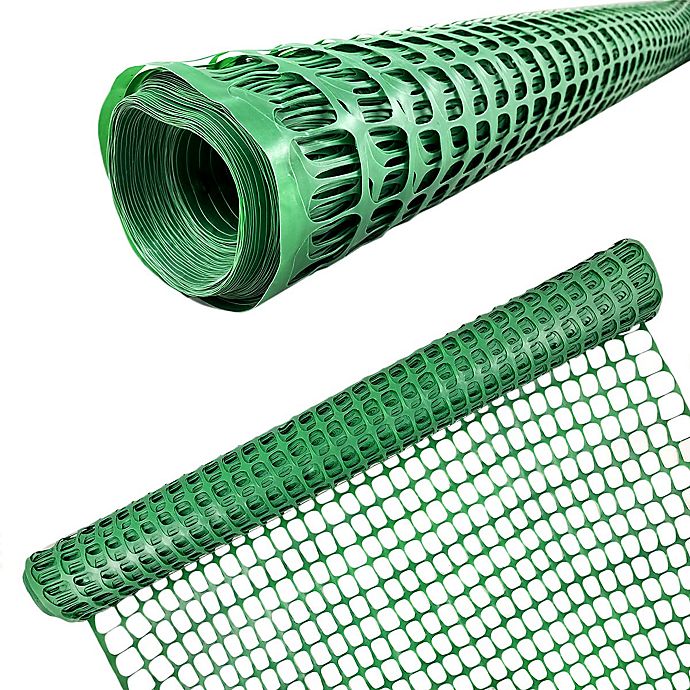 Safety Fence Snow Fencing Deer Netting 4x20ft Plastic Poultry Fence For Plants 