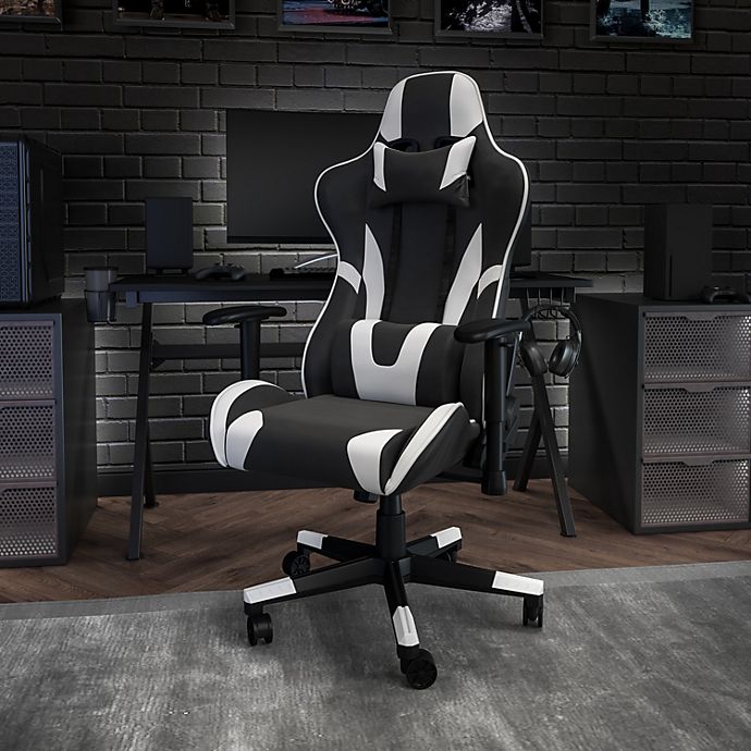 Home Office Racing Gaming Chair Height Back Recline Adjustable Swivel For Gifts 