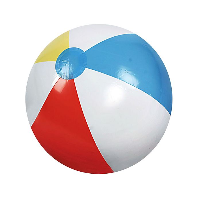 2 NEW LARGE INFLATABLE MULTI COLORED BEACH BALLS 22" POOL BEACHBALL PARTY FAVORS 