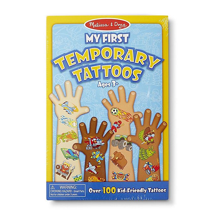 Melissa And Doug My First Temporary Tattoos Pink Set NEW Arts 