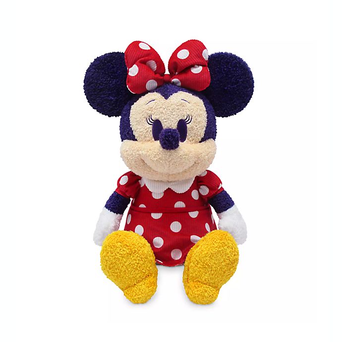 Disney Minnie Mouse 20" Stuffed Animal NEW w/tag Black & White Polka Dot & Pink 