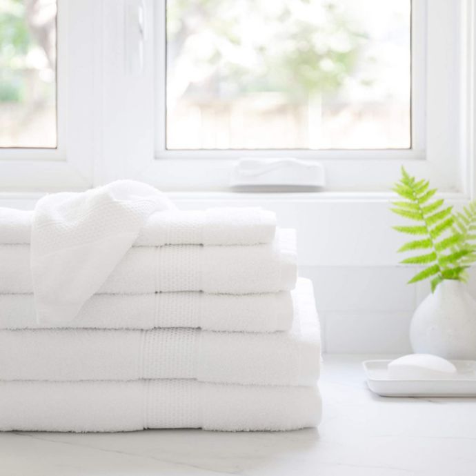 Luxury Hotel and Spa Collection Bath Hand Towels Set of 6 100% Turkish Cotton 
