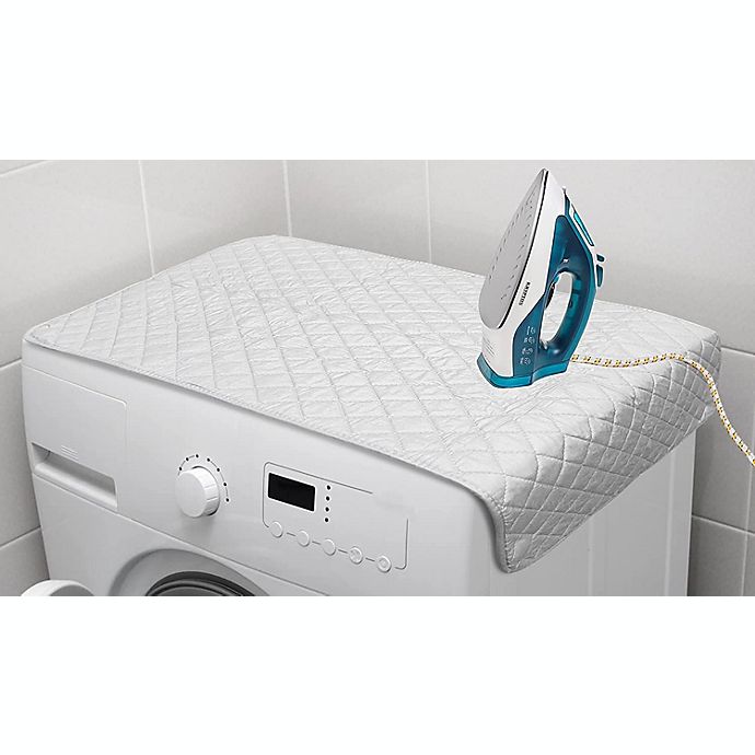 Foldable Ironing Mat Heat Resistant Blanket Laundry Pad Washer Dryer Cover Board 