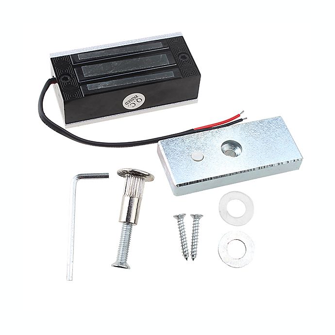 60kg Electronic Lock RFID Access Control System Kit+Power Supply+Exit Button 