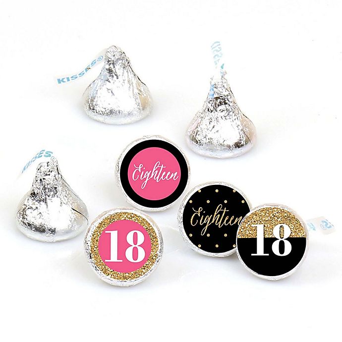 108 MONKEY Birthday Party Favors Stickers Labels for Hershey Kiss 