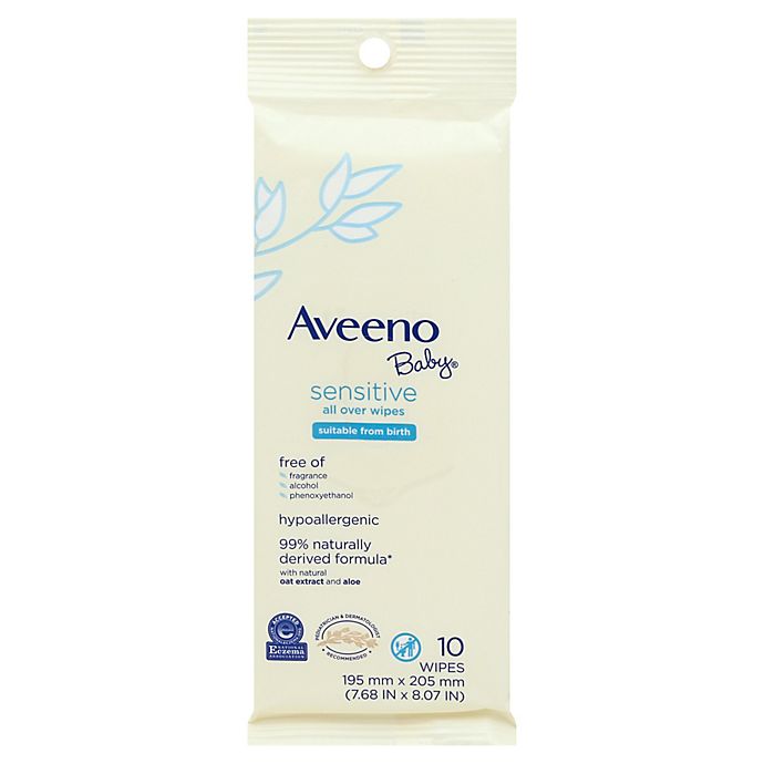 Aveeno Baby® 10-Count Sensitive Wipes