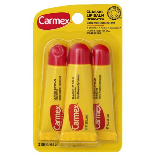 Carmex® 3-Pack Medicated Classic Lip Balm. View a larger version of this product image.