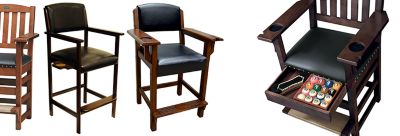 Spectator Chairs | Billiard Chairs for Sale | Billiard Spectator Chairs