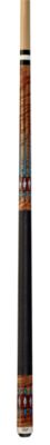 Rage RG208 Modern Tiger Stripe with Teal Points Pool Cue w/ FREE Shipping 