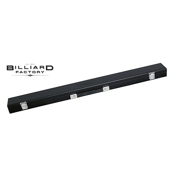 Black 2 Piece Pool// Snooker Cue Case With Reinforced Corner Protection