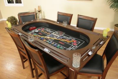 Burlington Game Table Set With 6 Chairs