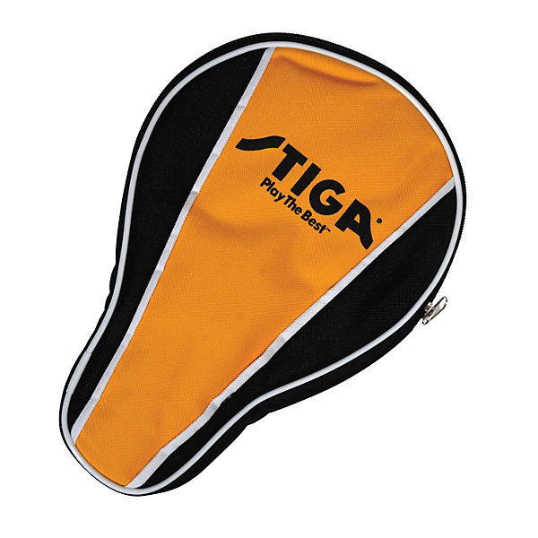 Full Cover STIGA Table Tennis Racket Case Ping Pong Paddle & Balls Hold Pocket 