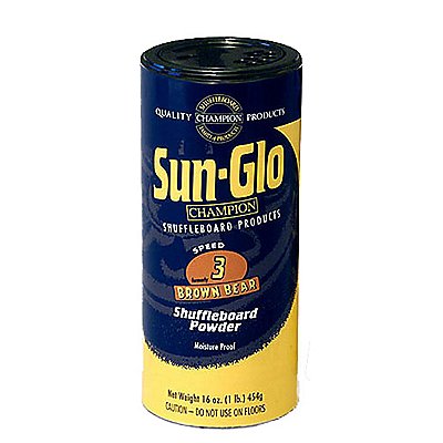 2 Cans Sun-Glo Speed #5 Shuffleboard Table Powder Wax 