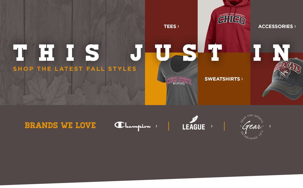 Chico State Wildcat Store Apparel, Merchandise, & Gifts
