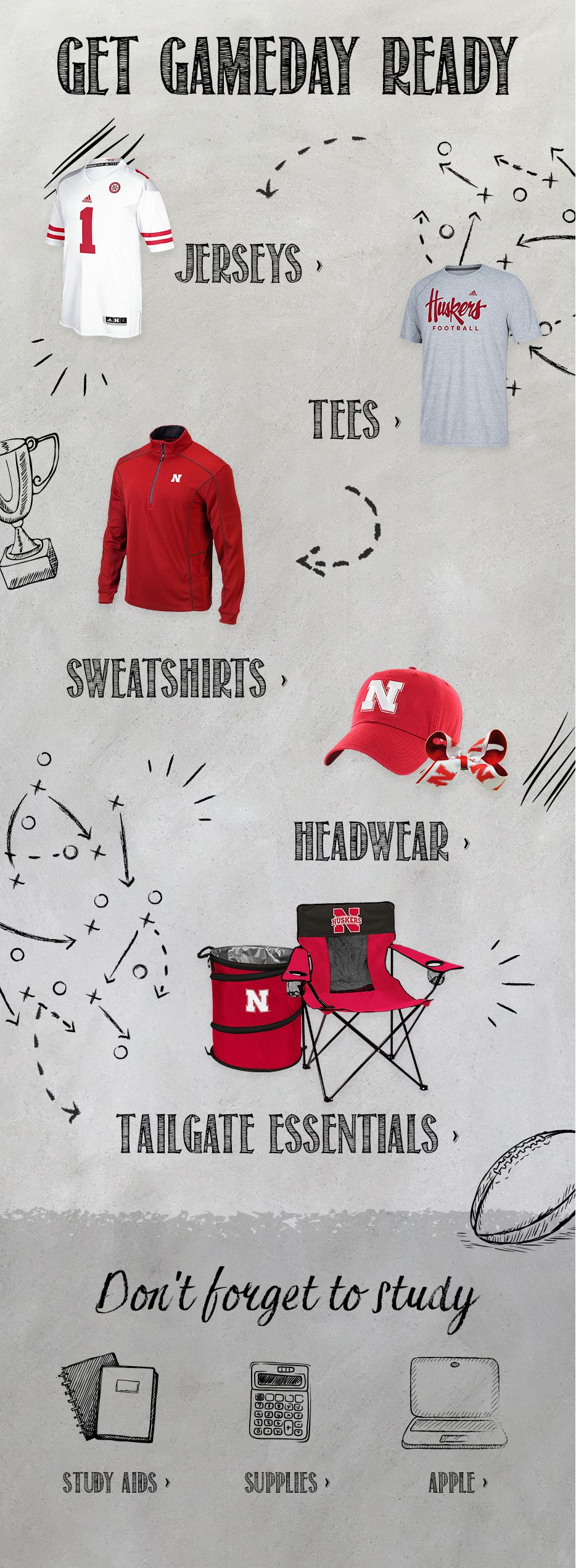 Husker Apparel Nebraska Husker Gear, Merchandise & Gifts