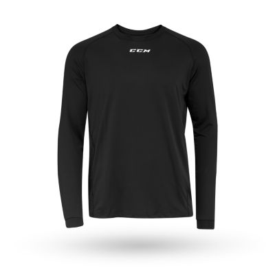 CCM Compression Long Sleeve Hockey Base Layer Top, Junior, Assorted Sizes