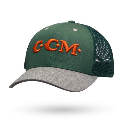 CCM Team Meshback Adult Trucker Hat in Grey