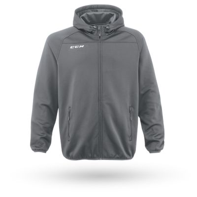 CCM Junior Team Training Full Zip Hood Teamwear Hoodies